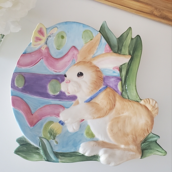 Fitz and Floyd Easter Decorative Plate - Picture 2 of 11